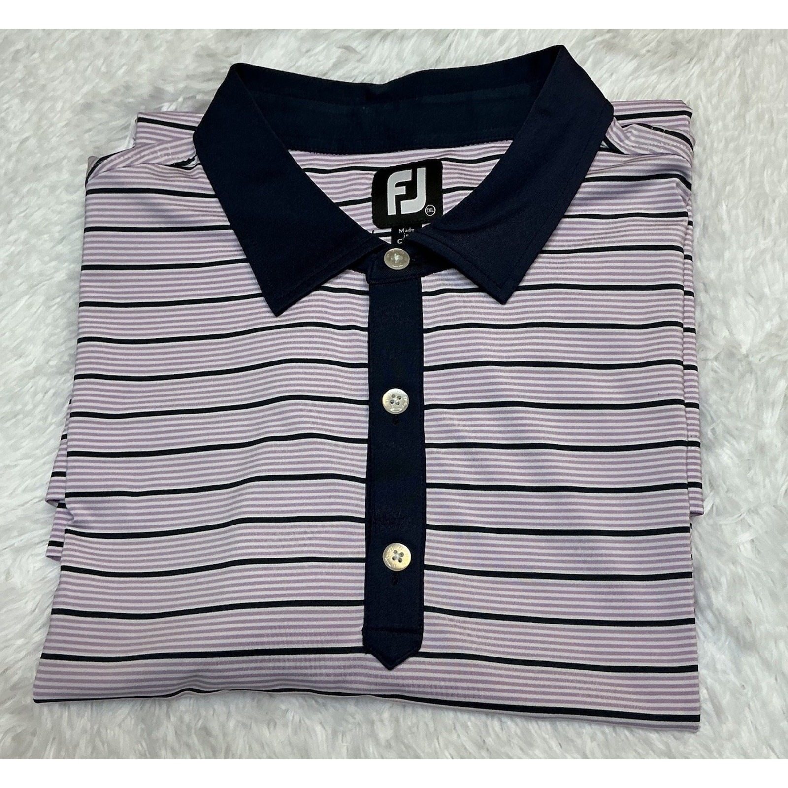 Footjoy Men's 2xl Golf Polo Short Sleeve Performance Shirt